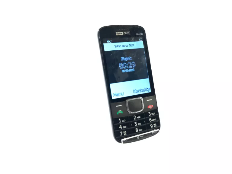 TELEFON MAXCOM MM320 SINGLE SIM #OPIS