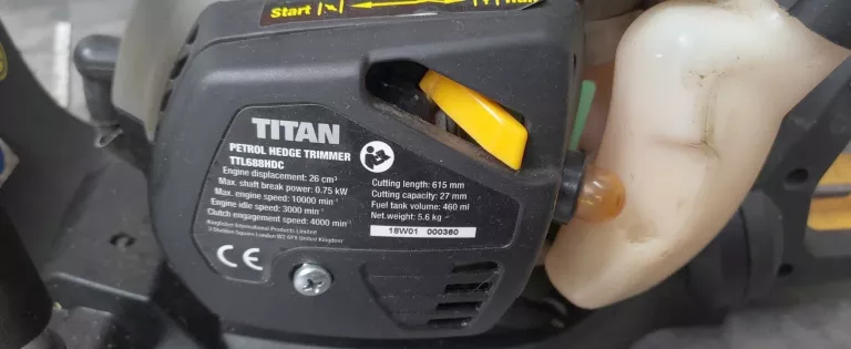 NOŻYCE SPALINOWE TITAN TTL 688HDC