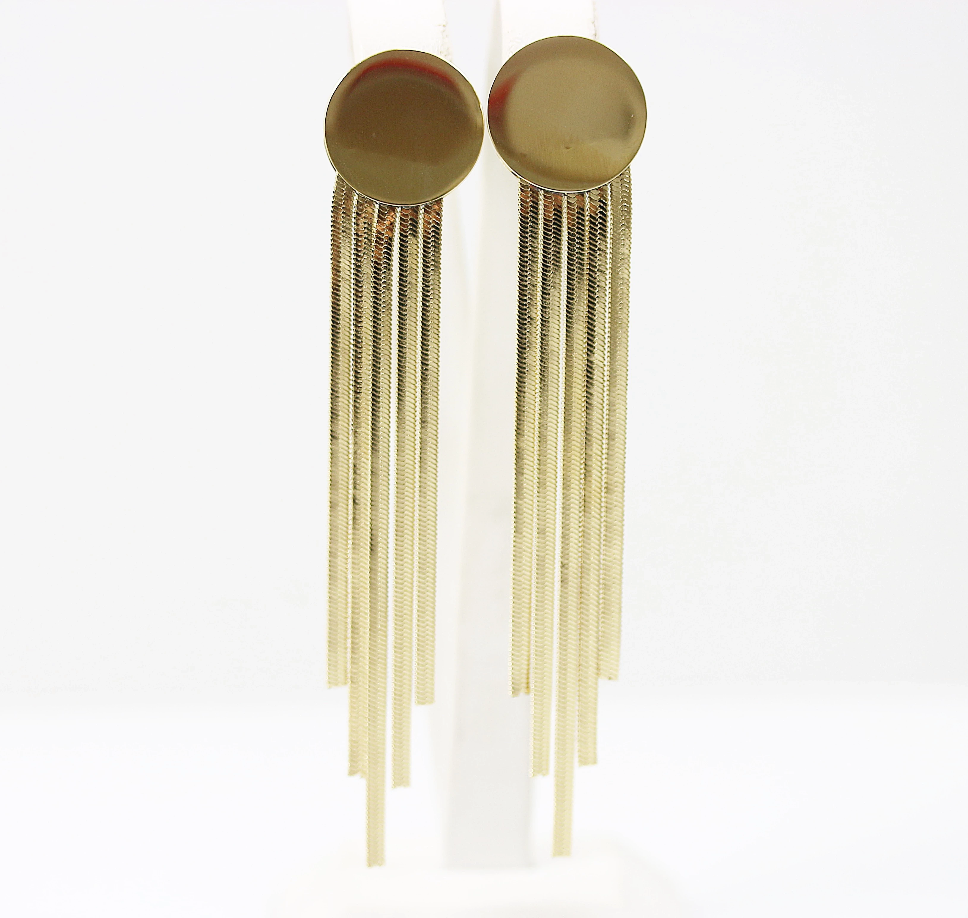 nowe-kolczyki-stal-pozlacana-5-zmijek-wiszacych-marszalkowska-85-warszawa