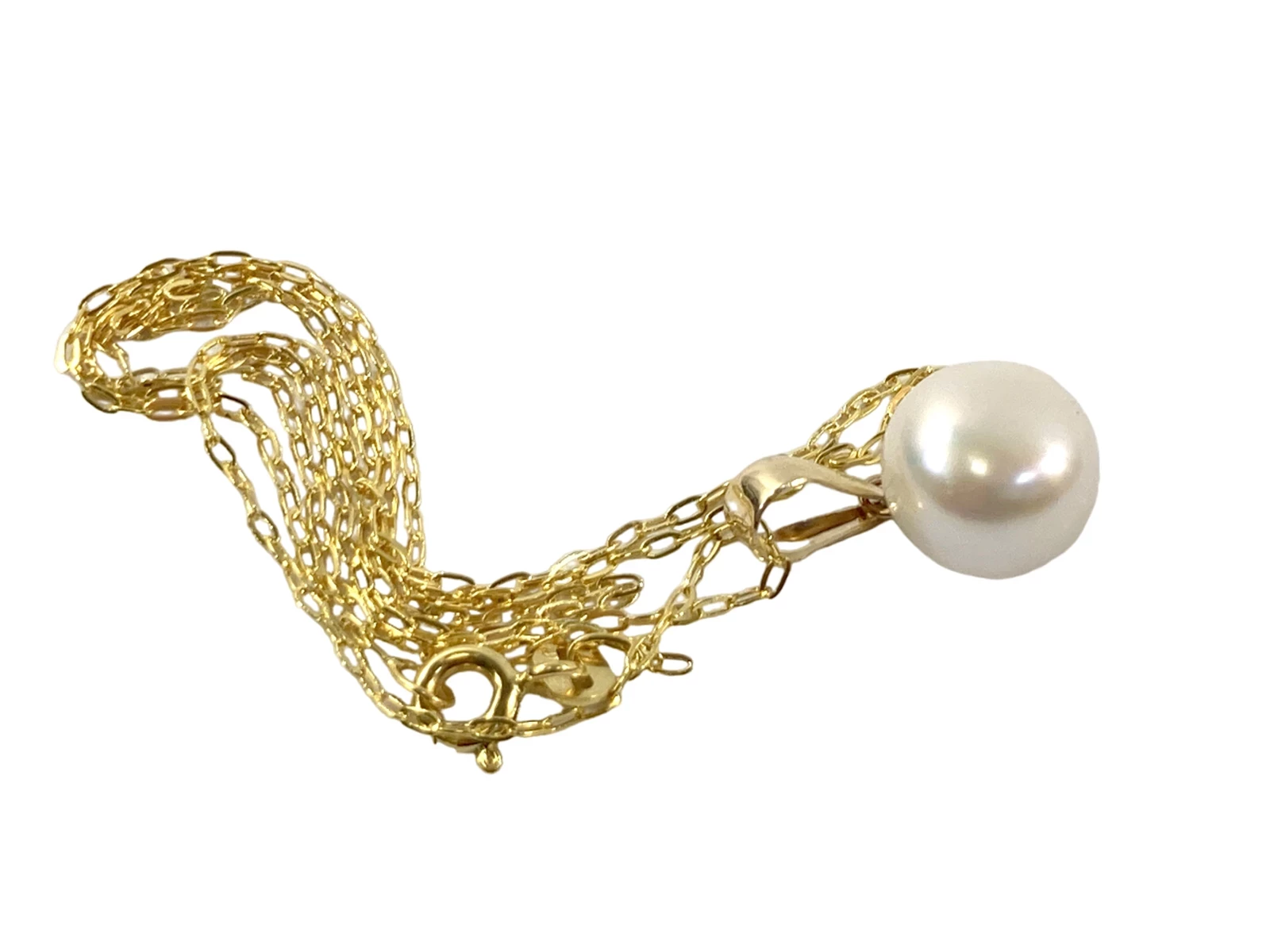 zoty-lancuszek-375-264g-z-perla-dlugosc-45-cm-cechy-brak