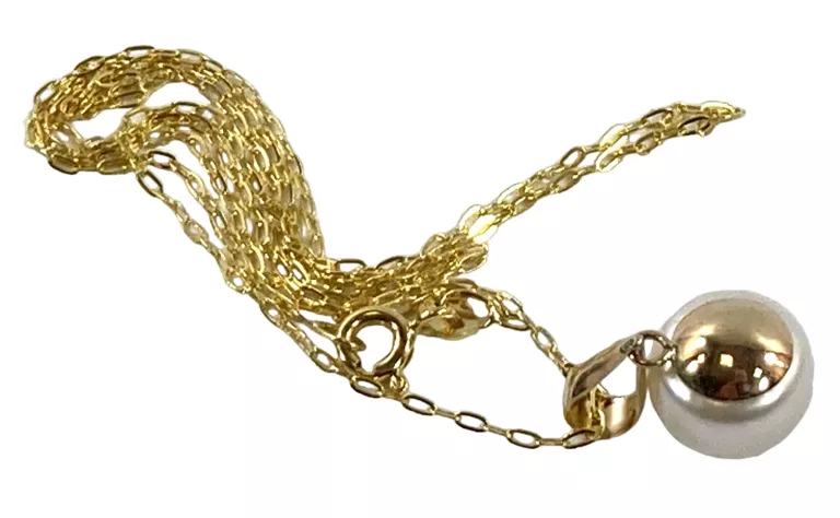 zoty-lancuszek-375-264g-z-perla-dlugosc-45-cm-splot-inny-splot