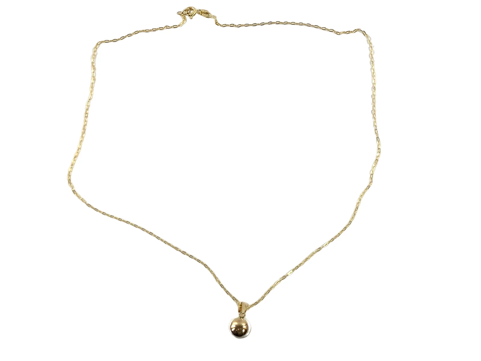 zoty-lancuszek-375-264g-z-perla-dlugosc-45-cm-marka-inna-marka