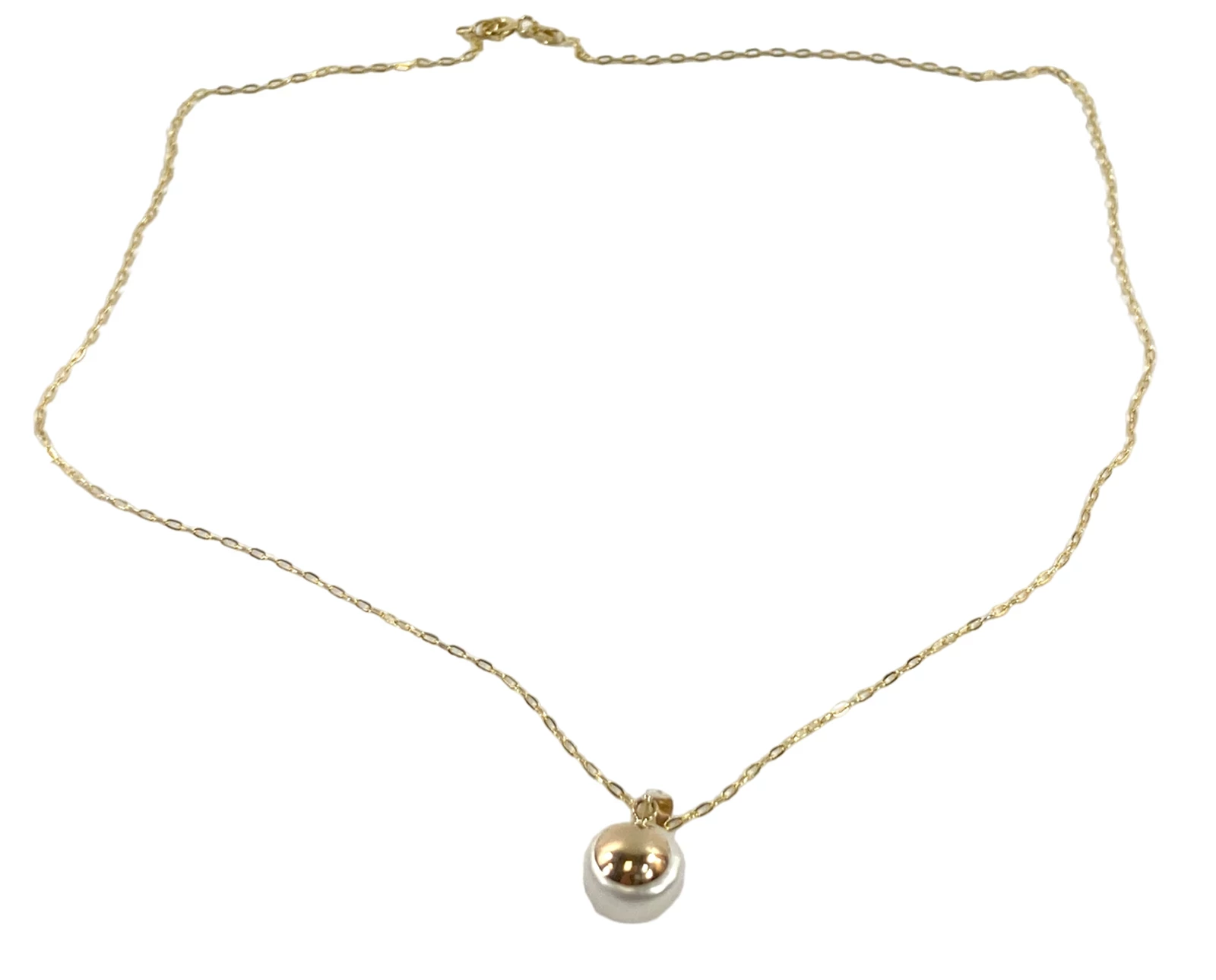 zoty-lancuszek-375-264g-z-perla-dlugosc-45-cm-rodzaj-wyrob-jubilerski