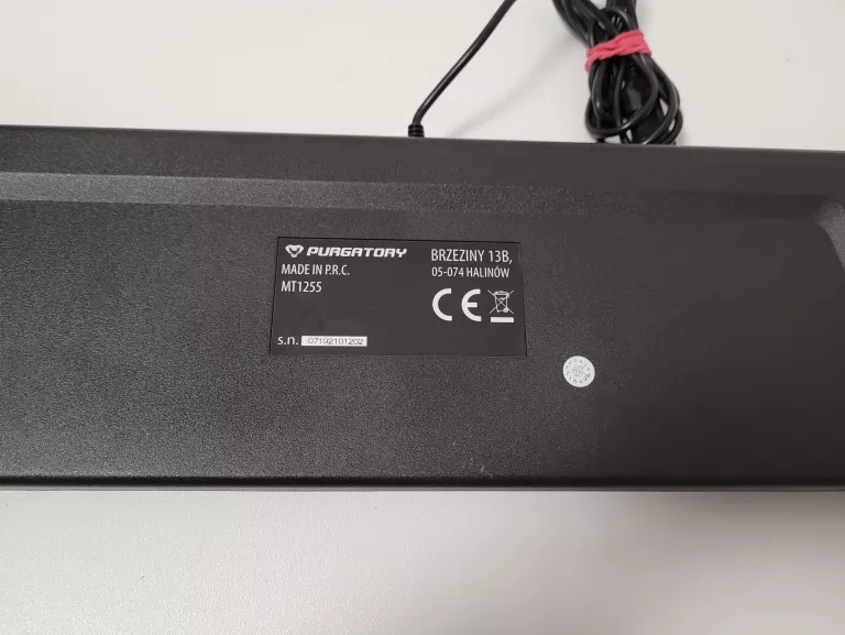 KLAWIATURA MECHANICZNA COBRA PRO PURGATORY MT1255