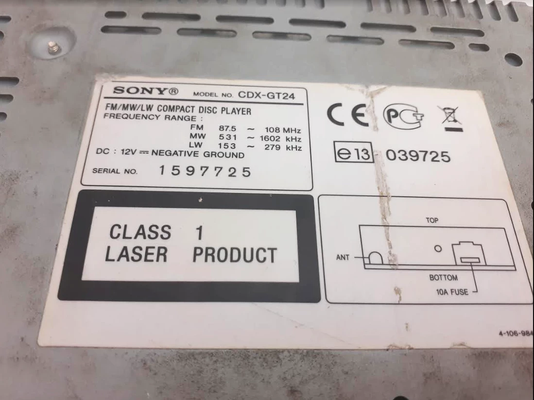 radio-samochodowe-sony-cdx-gt24-stan-uzywany