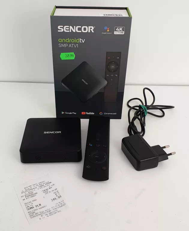 ANDROID TV BOX SENCOR SMP ATV1