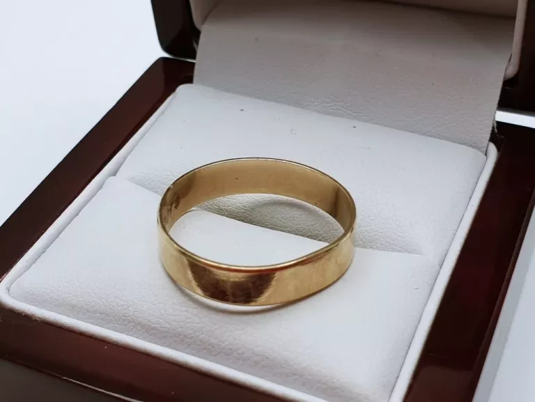 zlota-obraczka-245g-pr333-roz23-zlom-wykonczenie-polerowane