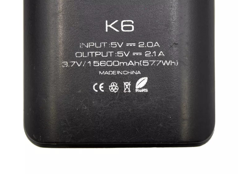 POWERBANK COOLREAL K6 15600MAH OPIS!