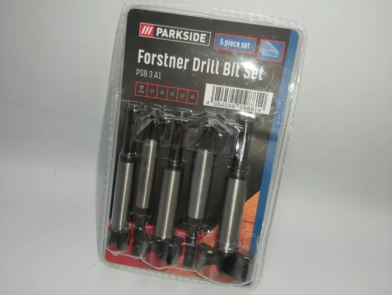 WIERTŁA FORSTNER DRILL BIT SET PARKSIDE PSB 3 A1 Wiertła Loombard.pl