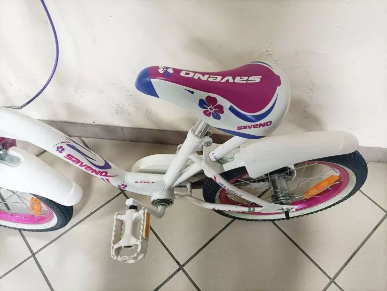 ROWER DZIECIĘCY SAVENO LILY 16 BIAŁY