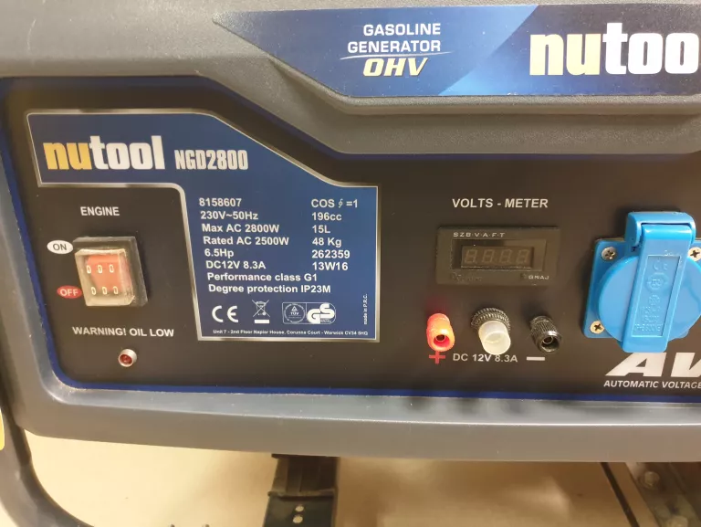 AGREGAT PRĄDOTWÓRCZY NUTOOL NGD2800