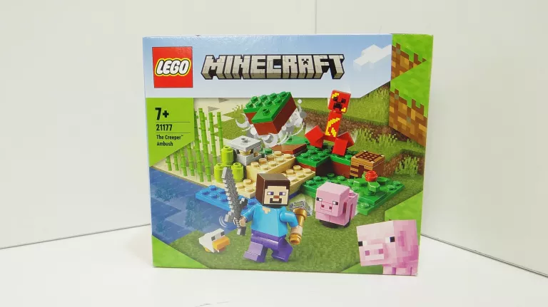 LEGO MINECRAFT 21177 ZASADZKA CREEPERA