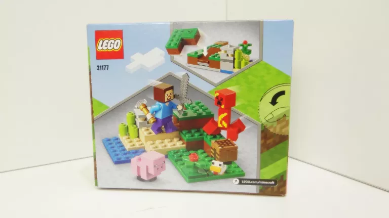 LEGO MINECRAFT 21177 ZASADZKA CREEPERA