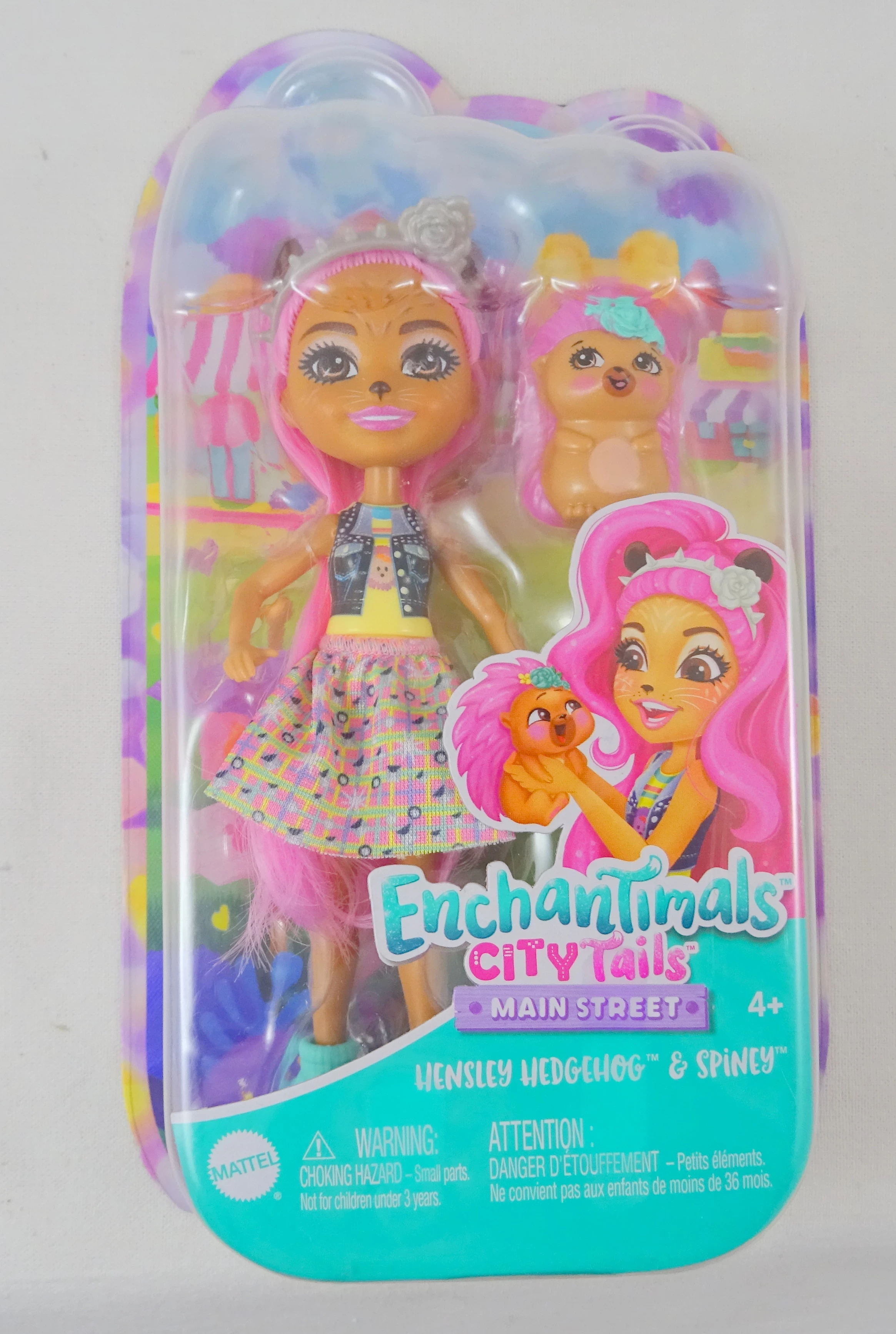 Enchantimals City Tails Doll - Hensley Hedgehog and Spiney