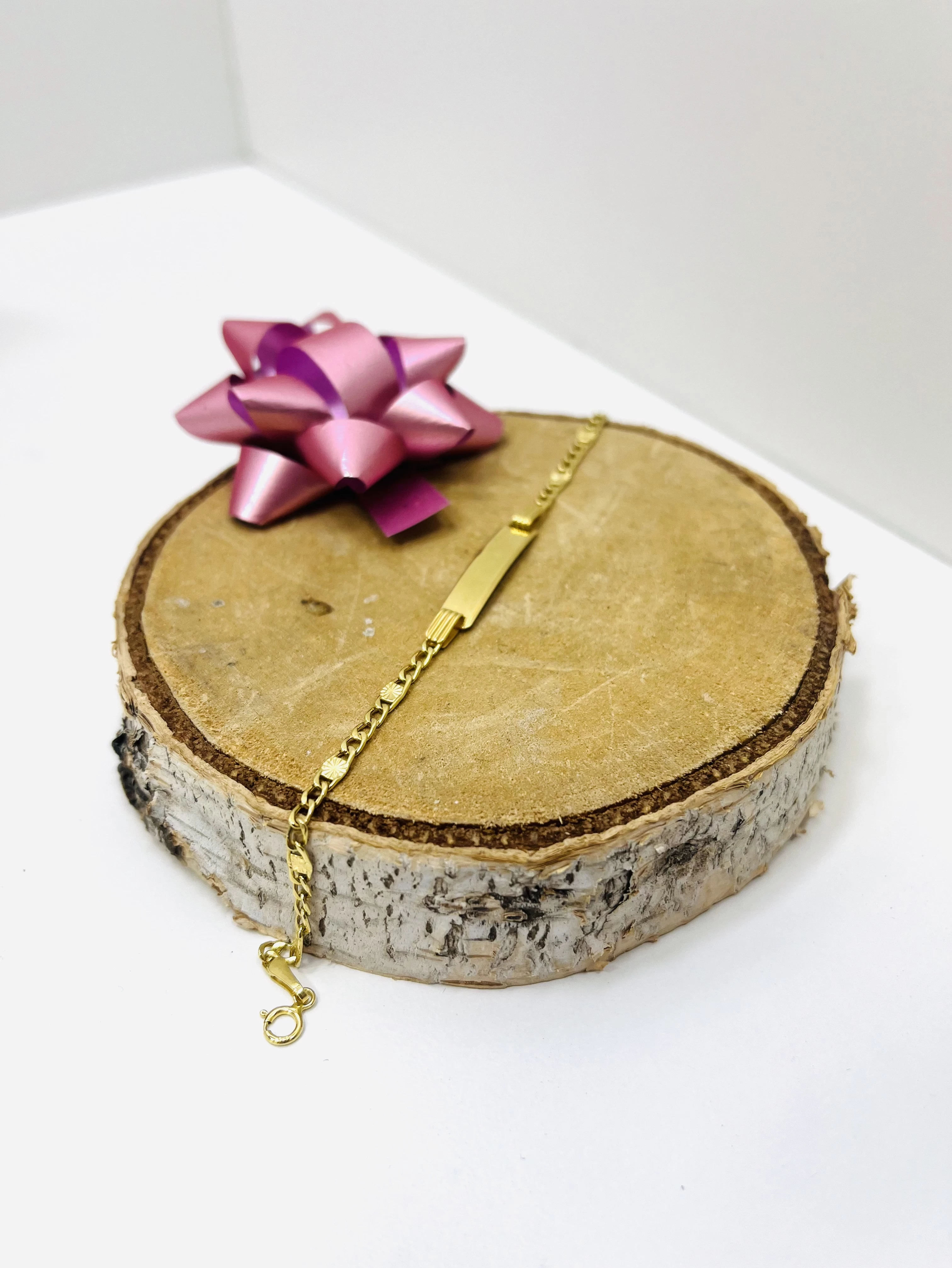 zlota-bransoletka-z-blaszka-proby-585p-172g-16cm-stan-11323-2