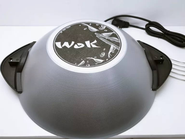 WOK ELEKTRYCZNY TEFAL WO300010 CZARNY 1200 W