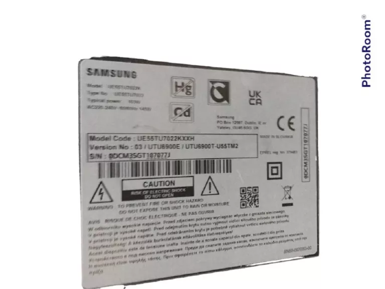 TELEWIZOR SAMSUNG UE55TU7022K/PILOT