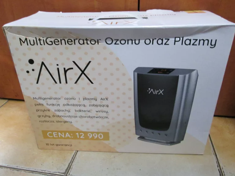 MULTIGENERATOR OZONU ORAZ PLAZMY AIRX OZONATOR
