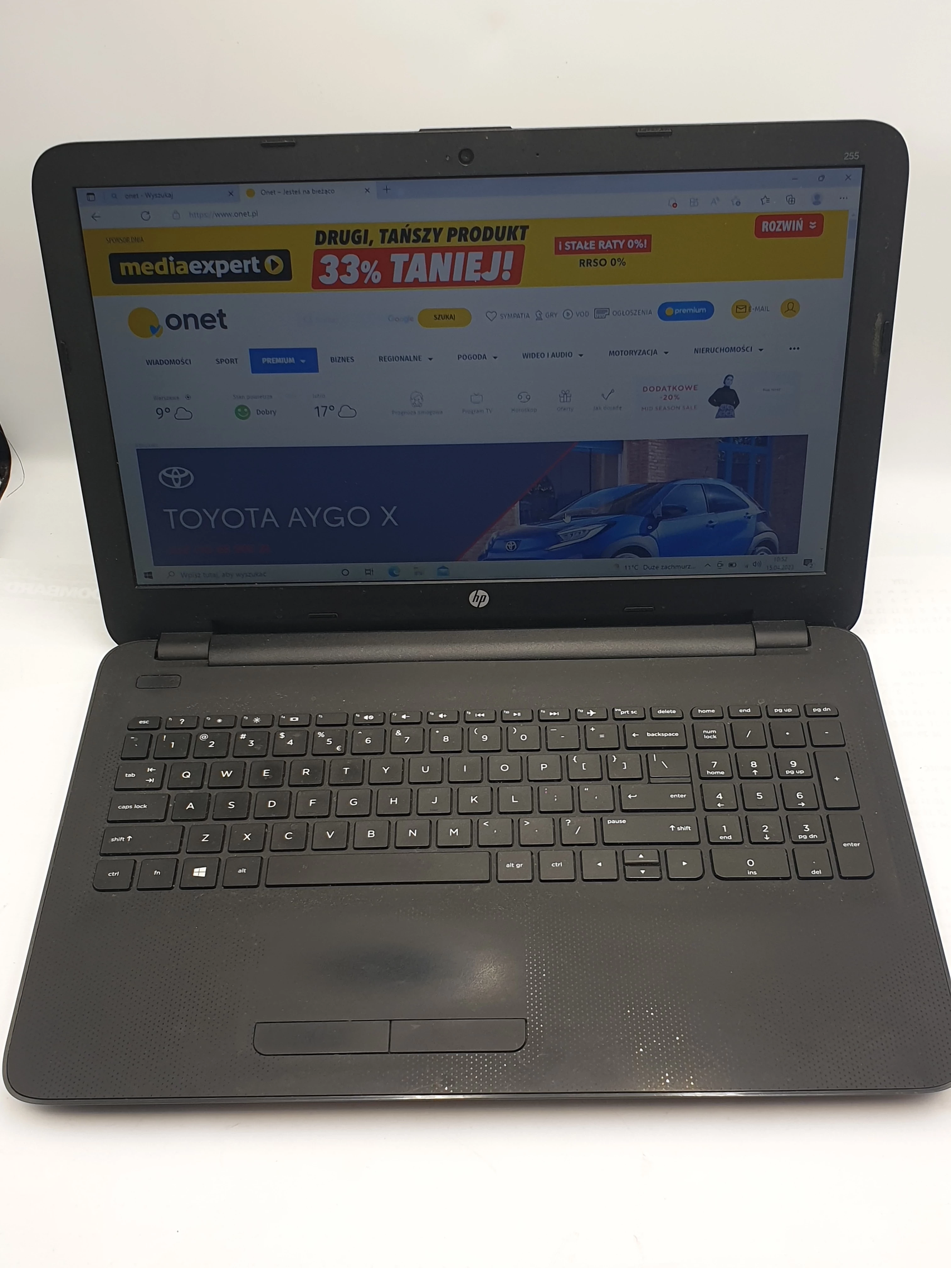 laptop-hp-255-g4-ssd4gb256gbwin10-pojemnosc-dysku-256