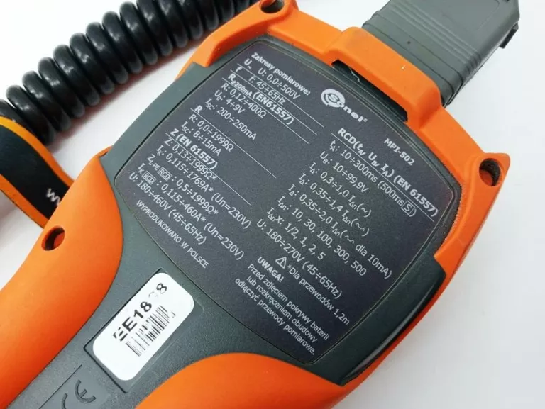 DETEKTOR NAPIĘCIA SONEL MPI-502