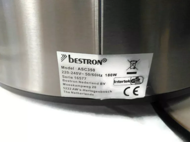 WOLNOWAR BESTRON ASC350 3,5L – ŁATWE I ZDROWE GOTOWANIE DLA CAŁEJ RODZINY