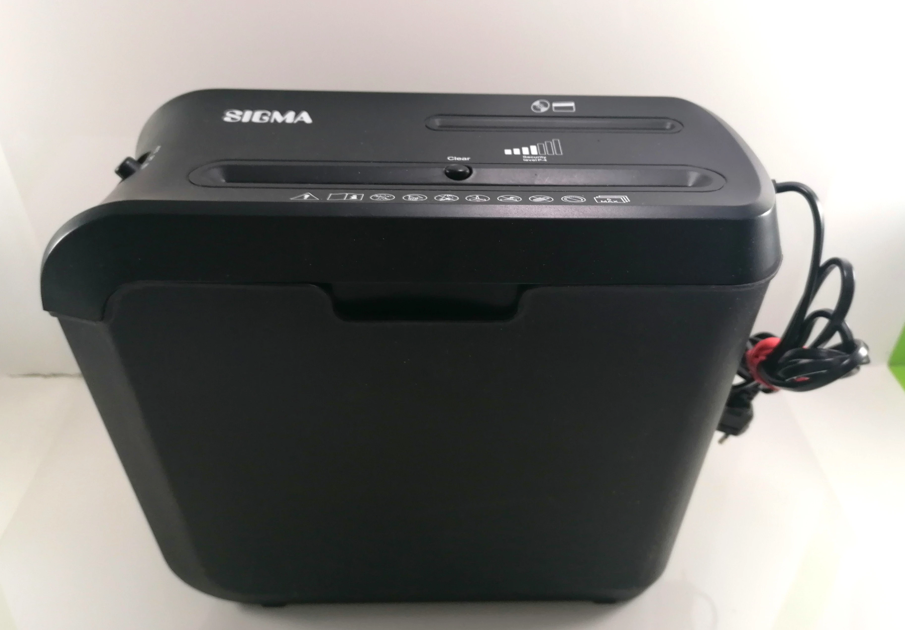 niszczarka-do-papieru-sigma-pcc155-opis-stan-uzywany