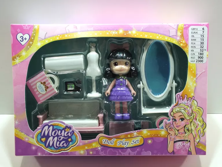 LALKA MOYA MIA DOLL PLAY SET
