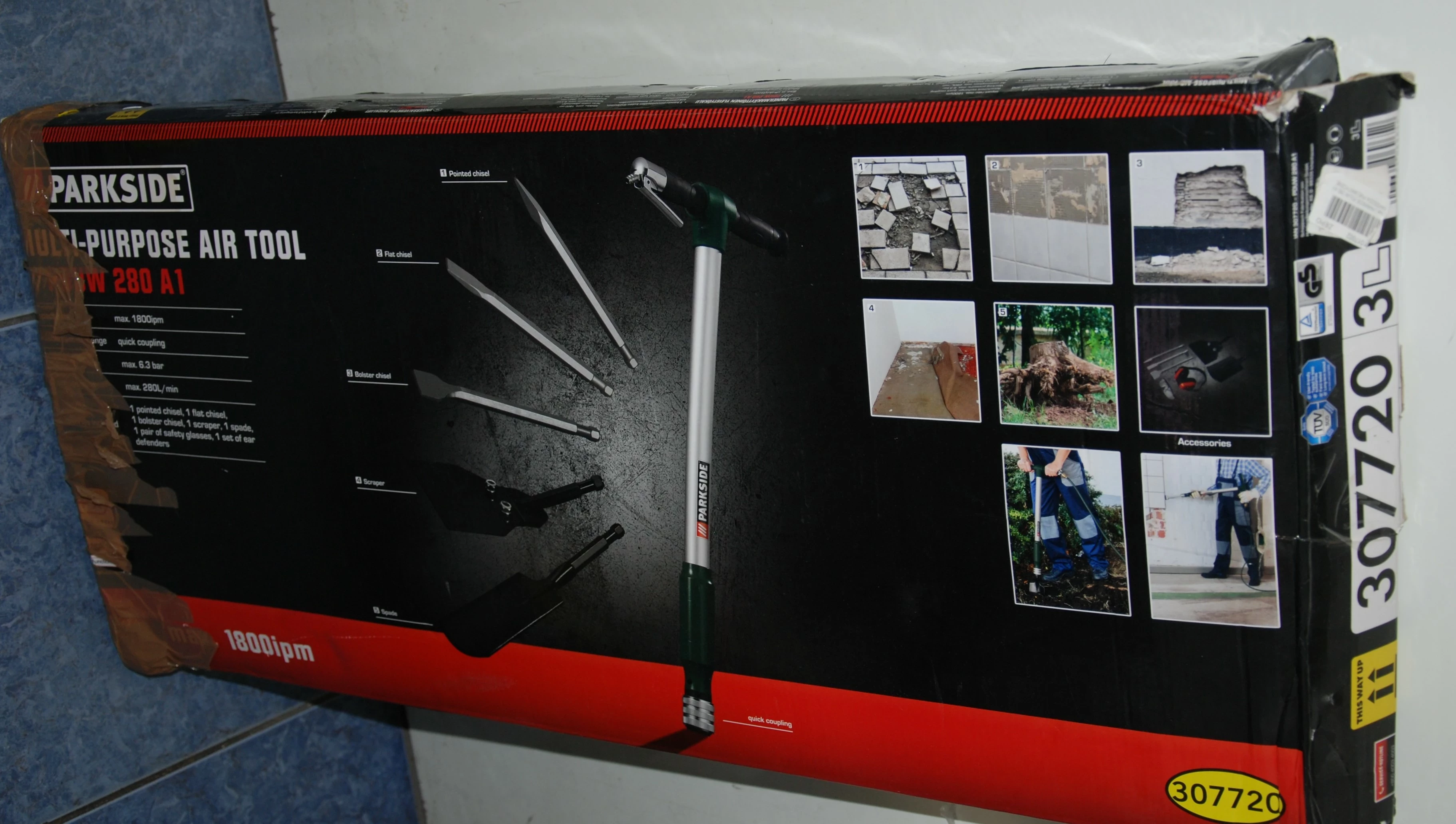 parkside-pduw-280-a1-narzedzia-pneumatyczne-stan-powystawowy