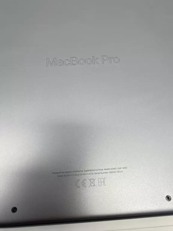 LAPTOP MACBOOK PRO M1 16GB 512GB SSD 14 A2442