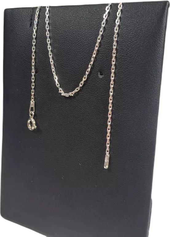 DELIKATNY ŁAŃCUSZEK ANKIER 50 CM 2,3G SREBRO 925