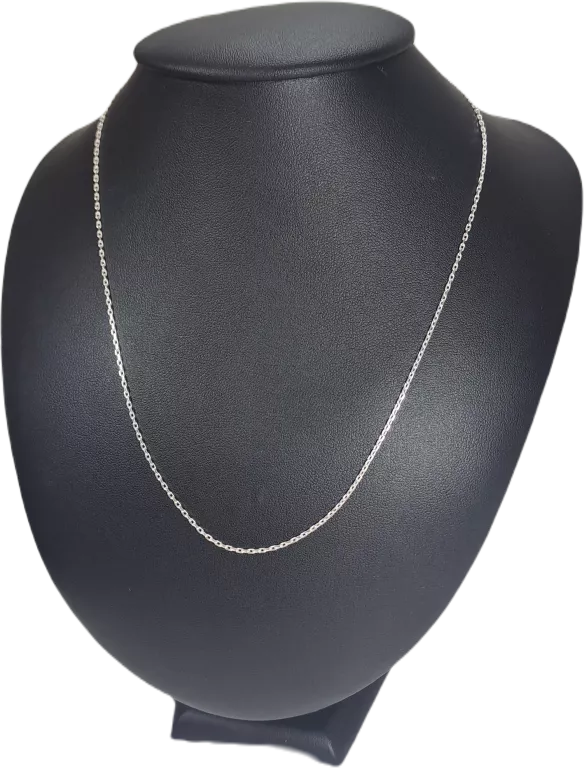DELIKATNY ŁAŃCUSZEK ANKIER 50 CM 2,3G SREBRO 925