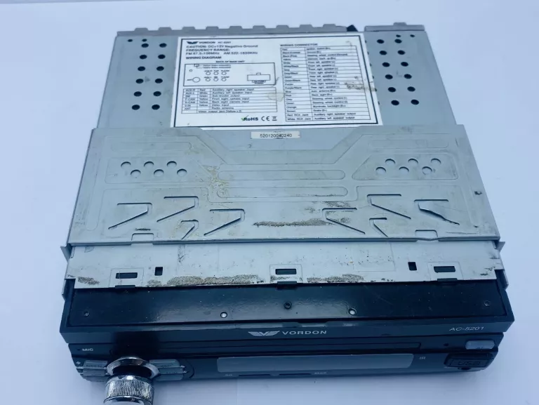 RADIO SAMOCHODOWE VORDON AC-5201