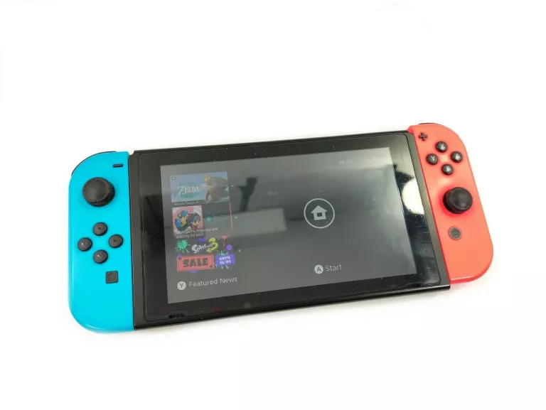 Nintendo Switch - shobo0705 Nintendo Switch Joy-Con - Czerwony / Niebieski - Konsole