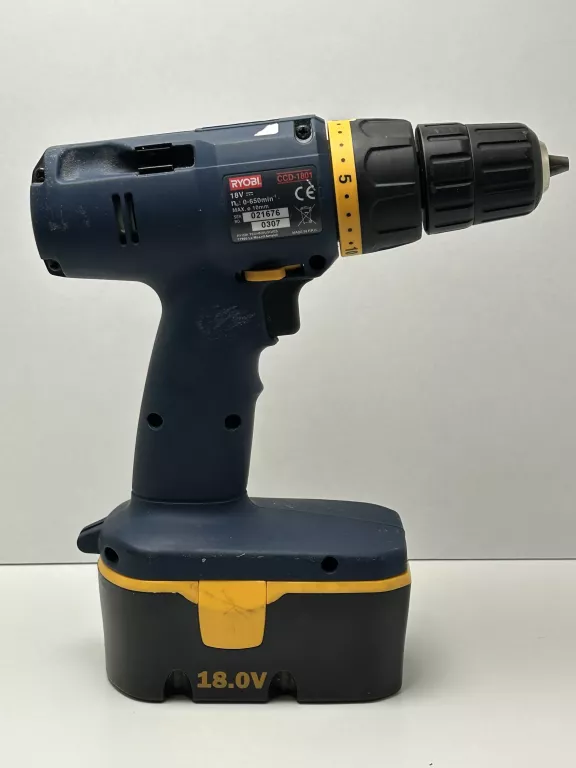 WKRĘTARKA RYOBI CCD 1801 | USZKODZONA