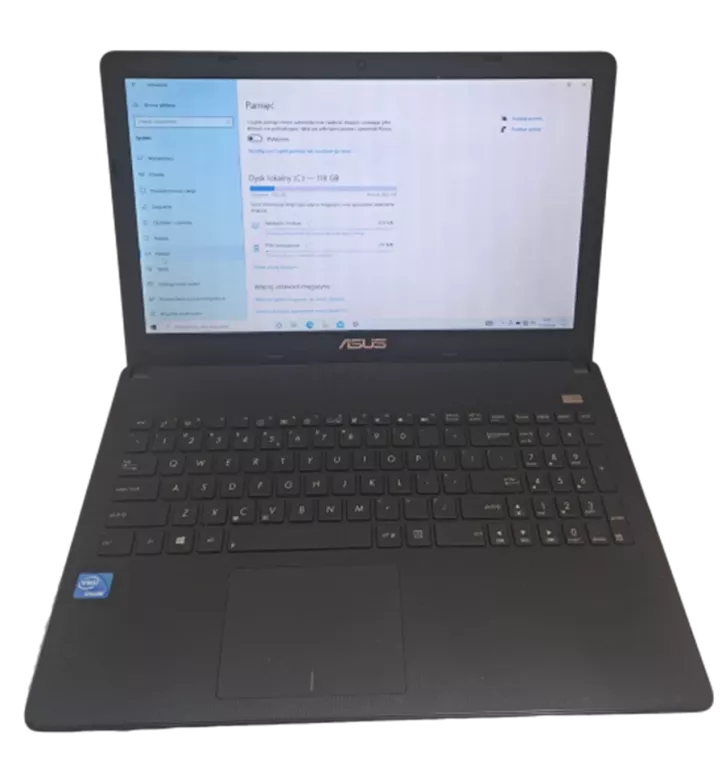 LAPTOP ASUS X501A + ŁADOWARKA/ OPIS