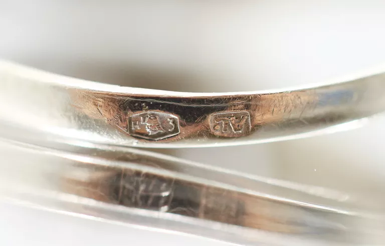 ZŁOTY PIERŚCIONEK BIAŁE ZŁOT 585 1,8G R.16