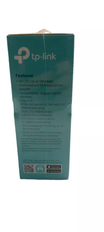 TP LINK ROUTER 4G LTE MOBILE WIFI