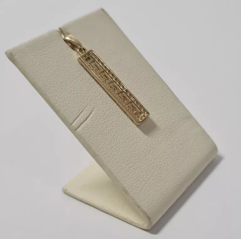 ŚLICZNA ZŁOTA ZAWIESZKA 0,91G 585 2CM