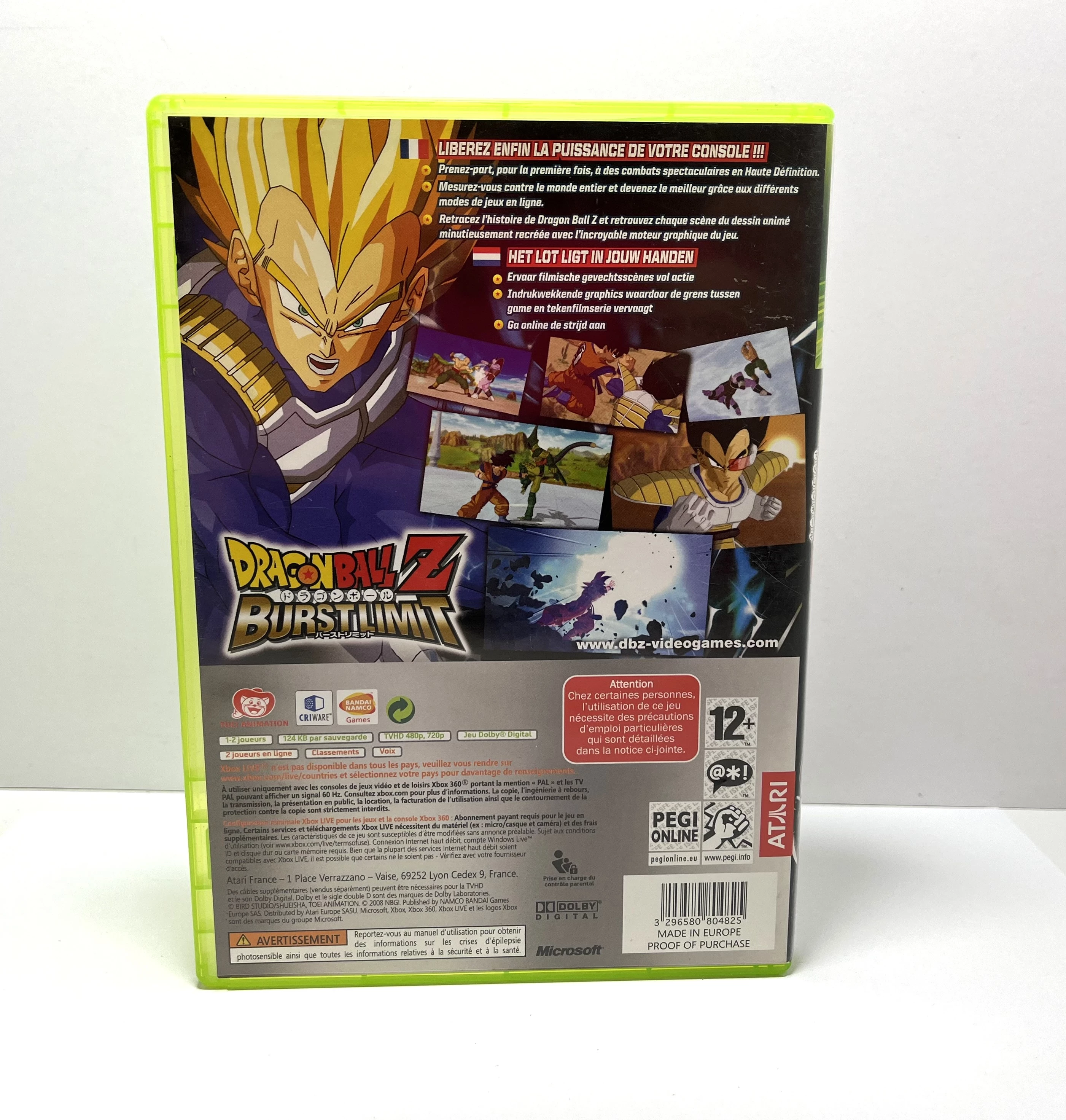 Dragon Ball Z: Burst Limit - Jeux PS3