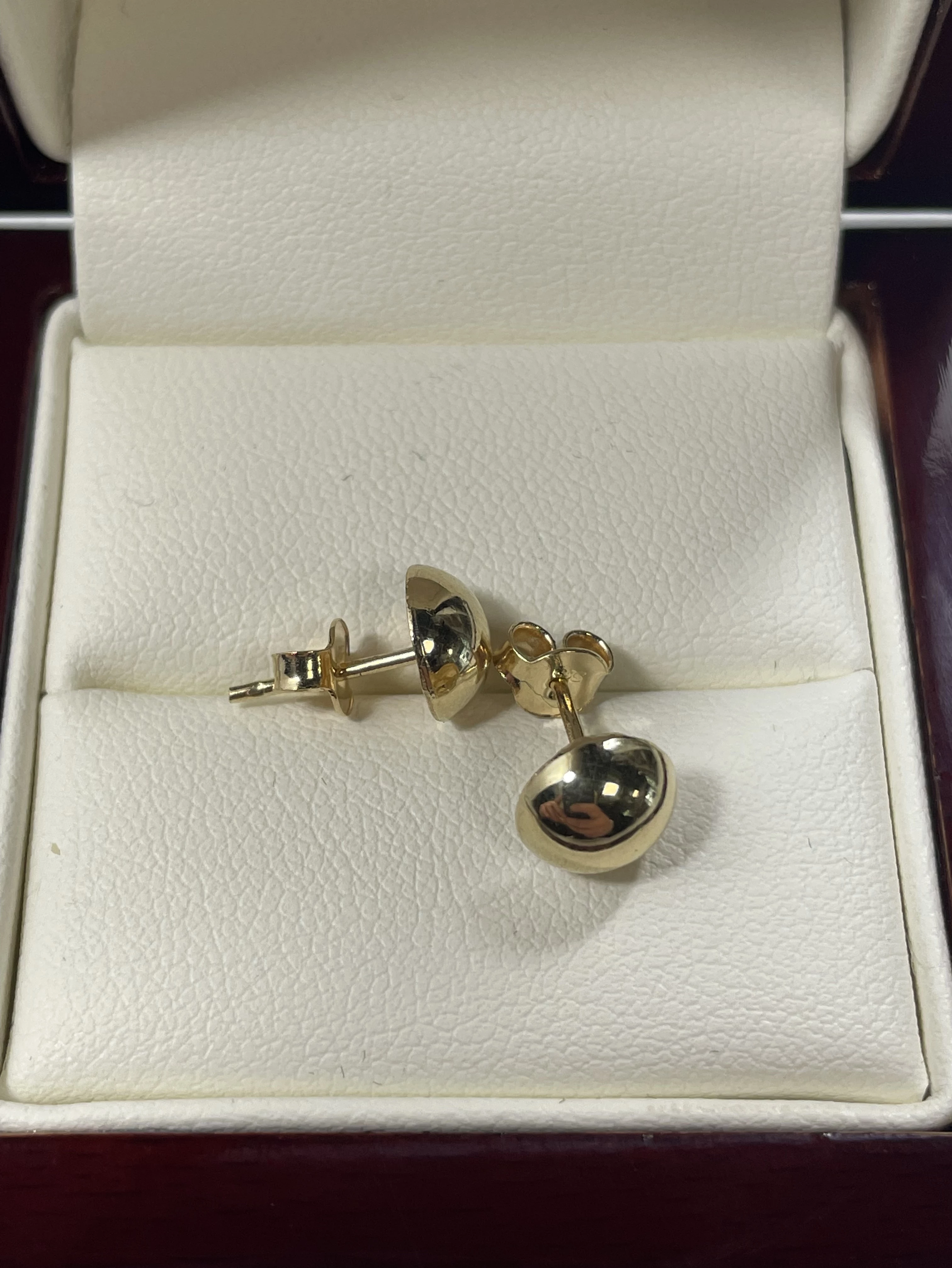 zlote-kolczyki-kuleczki-kulki-wkrety-sztyft-135-gr-proba-585-14k-warszawska-38-katowice