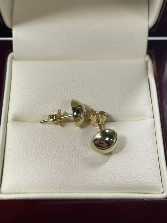 zlote-kolczyki-kuleczki-kulki-wkrety-sztyft-140-gr-proba-585-14k-warszawska-38-katowice