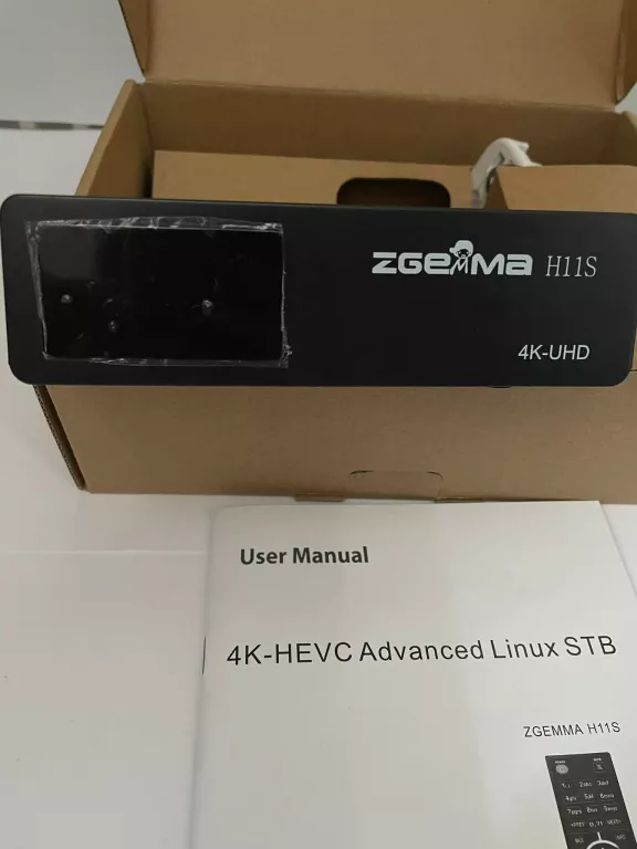 TUNER SATELITARNY ZGEMMA H11S,KPL