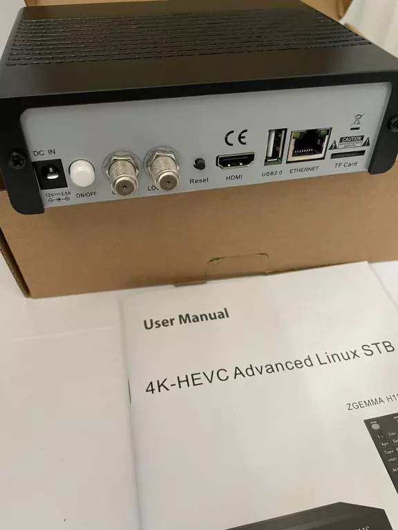 TUNER SATELITARNY ZGEMMA H11S,KPL
