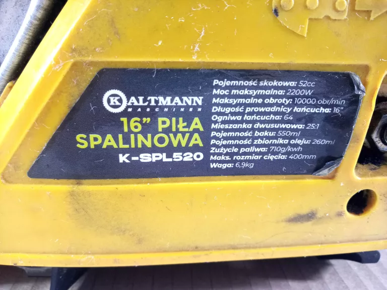 PIŁA SPALINOWA KALTMANN K-SPL520