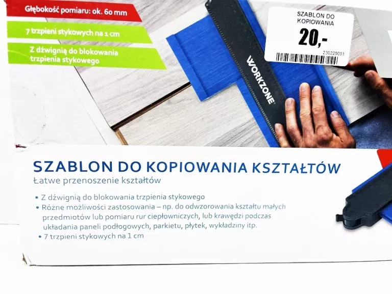 SZABLON DO KOPIOWANIA KSZTAŁTÓW WORKZONE