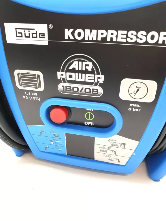 Güde Multikompressor-Set Airpower 180-08 8 bar 180 l/min 1,1 kW