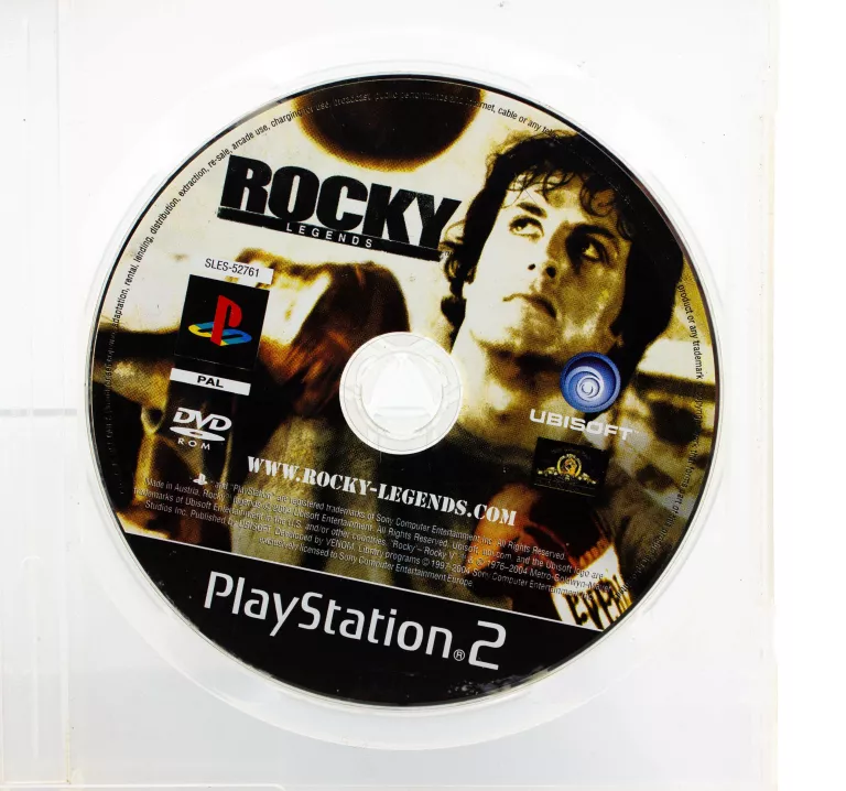 GRA PS2 ROCKY LEGENDS