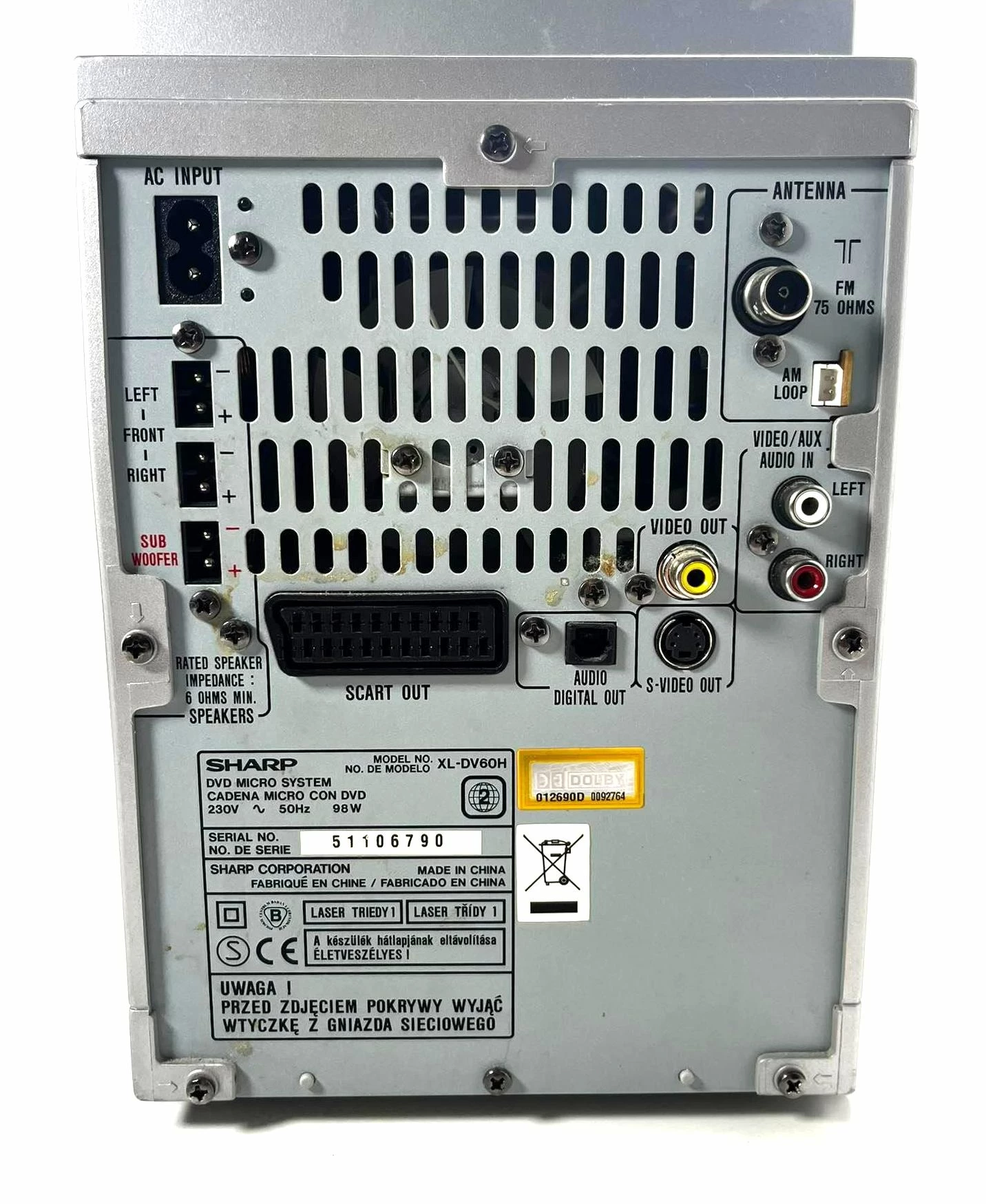 mini-wieza-sharp-xl-dv60h-ean-gtin-4974019160450