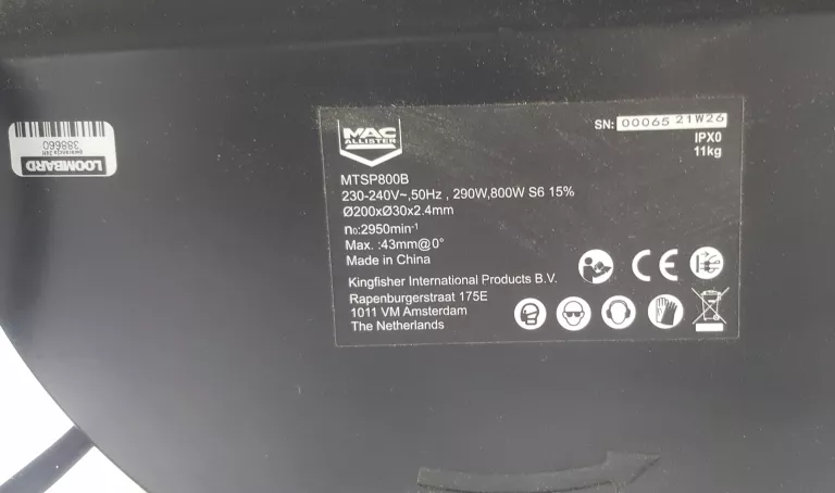 PIŁA STOŁOWA MCALLISTER MTSP800B