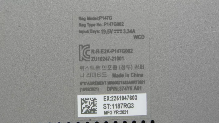DELL INSPIRON 14 5410 I7-1195G/16GB/512GB SSD/MX35